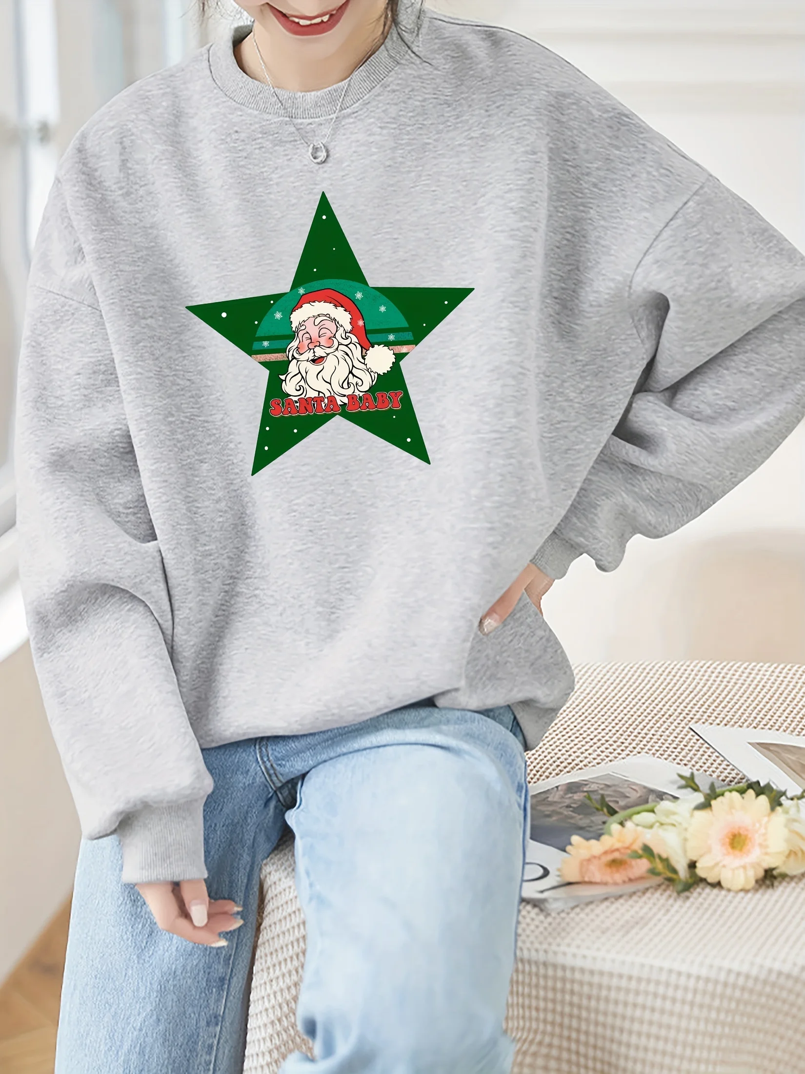 Y2K Kawaii Рождественский Печатный Плюс флисовый свитшот для женщин милая школьная одежда для женщин большие размеры осенние/Зимние Топы
Y2K Kawaii Рождественский Печатный Плюс флисовый свитшот для женщин милая школьная одежда для женщин большие размеры осенние/Зимние Топы