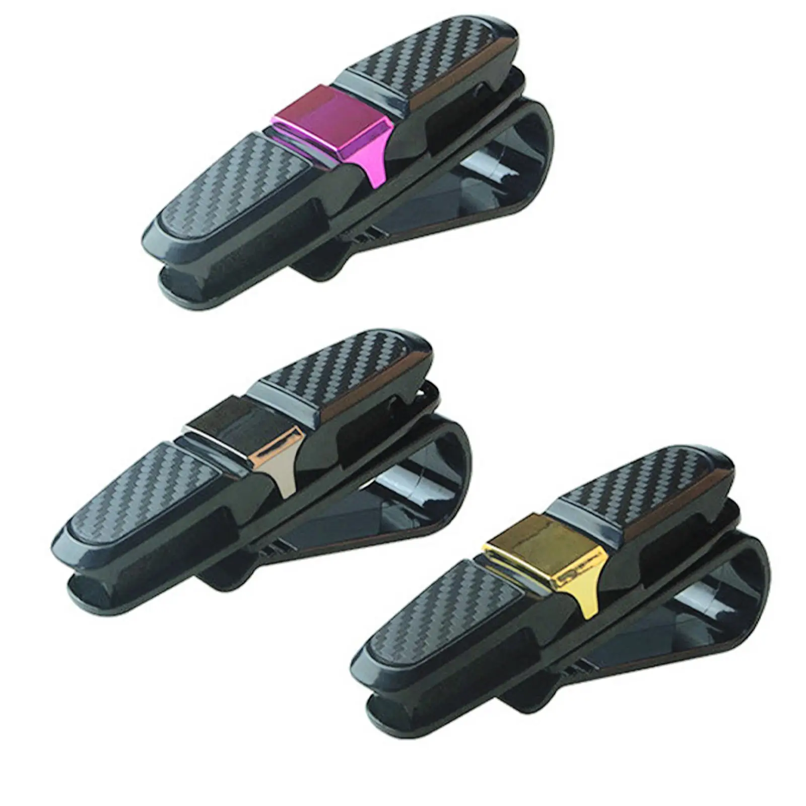3 Color Auto Sun Visor Glasses Fastener Clip Holder Universal Multi-Function Car Interior For Sunglasses Eyeglasses Ticket Card
3 Color Auto Sun Visor Glasses Fastener Clip Holder Universal Multi-Function Car Interior For Sunglasses Eyeglasses Ticket Card