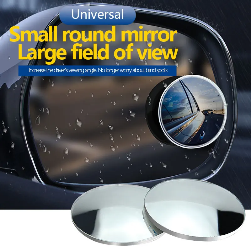 2pcs Car Rear View Mirror Round Convex Blind Spot Mirror 360 Wide Angle Adjustable Vehicle Side Auto Rearview Car Accessories
2pcs Car Rear View Mirror Round Convex Blind Spot Mirror 360 Wide Angle Adjustable Vehicle Side Auto Rearview Car Accessories