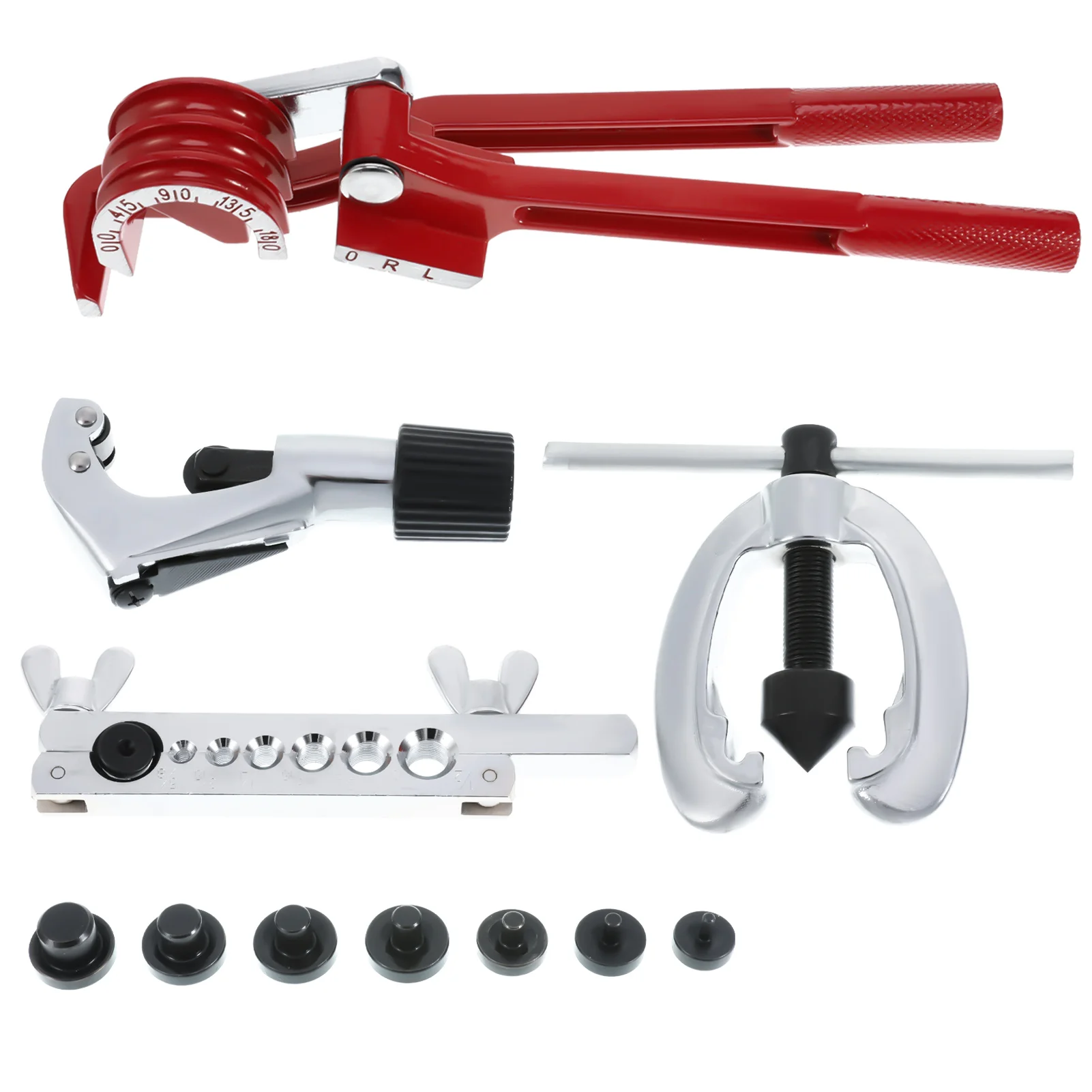 Metric Cutter tool set Copper Brake Fuel Pipe Repair Double Flaring Dies Tool for Cutting Flaring Tools for Refrigeration
Metric Cutter tool set Copper Brake Fuel Pipe Repair Double Flaring Dies Tool for Cutting Flaring Tools for Refrigeration