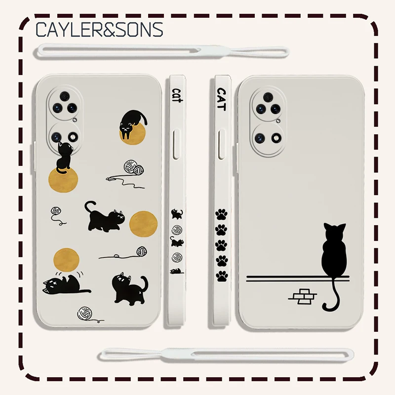 Black Cat Phone Case For Huawei P40 P30 P20 Pro Lite Nova 10 10SE 9 9SE 8 8i Mate 40 30 20 Pro Lite 5G P Smart 2021 Cover
Black Cat Phone Case For Huawei P40 P30 P20 Pro Lite Nova 10 10SE 9 9SE 8 8i Mate 40 30 20 Pro Lite 5G P Smart 2021 Cover