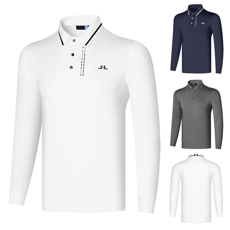 2022 Golf Clothing Men's Long Sleeve T-shirt Sports Polo Shirt Breathable Sweat-absorbing Outdoor Casual Jersey Korean Brand
2022 Golf Clothing Men's Long Sleeve T-shirt Sports Polo Shirt Breathable Sweat-absorbing Outdoor Casual Jersey Korean Brand