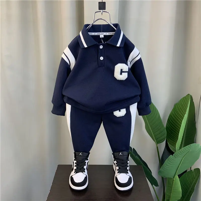 2023 Spring Autumn Kids Clothes Boys Sets Sports Suit Children Tracksuit Boys Long Sleeve Letter T-Shirt Pant 2Pcs Suit 2-12Y
2023 Spring Autumn Kids Clothes Boys Sets Sports Suit Children Tracksuit Boys Long Sleeve Letter T-Shirt Pant 2Pcs Suit 2-12Y