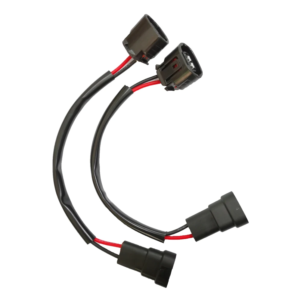 

KE LI MI 2x D2S HID Ballast Power Cord Wiring Harness Connector Wire For D2S Ballast Cables