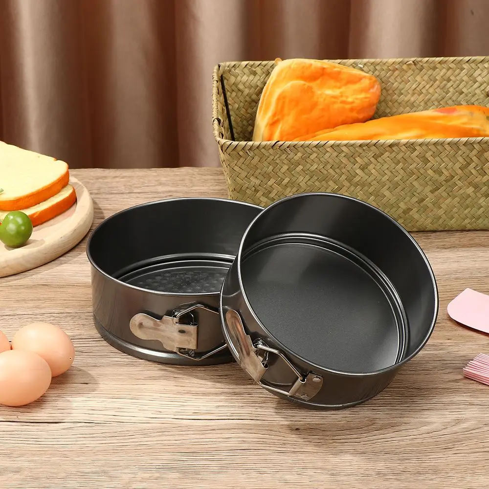 New Bakeware Baking Mold with Buckle Non Stick Cake Baking Pan Household Cake Mould Round Cake
New Bakeware Baking Mold with Buckle Non Stick Cake Baking Pan Household Cake Mould Round Cake