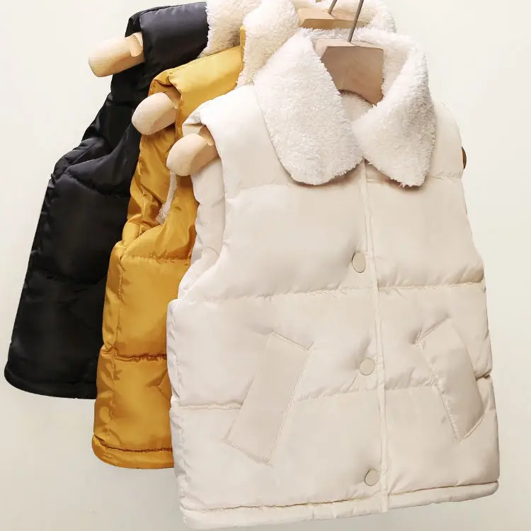 Autumn Winter Kids Boys Girls Warm Thicken Sleeveless Waistcoat Outerwear Children Clothing Casual Teens Cotton Jackets Coat X04
Autumn Winter Kids Boys Girls Warm Thicken Sleeveless Waistcoat Outerwear Children Clothing Casual Teens Cotton Jackets Coat X04