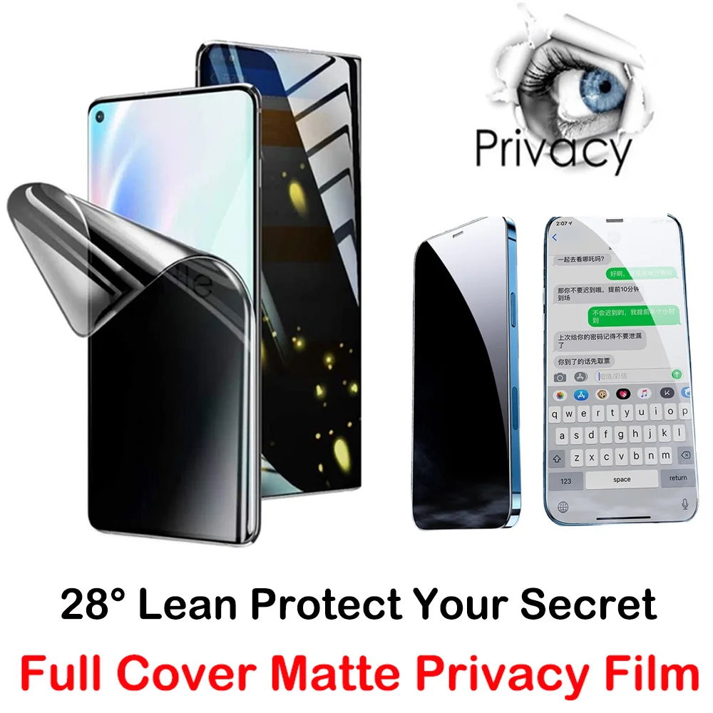 Matte Anti Spy Privacy Hydrogel Film For Xiaomi Mi 12 Pro Anti Scratch Auto Repair Protective Guard For Xiaomi Mi 12X Not Glass
Matte Anti Spy Privacy Hydrogel Film For Xiaomi Mi 12 Pro Anti Scratch Auto Repair Protective Guard For Xiaomi Mi 12X Not Glass