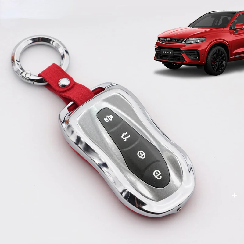 For Geely Tugella Xingyue FY11 2020 2021 2022 Car Zinc Alloy Key Cover Protective Shell Case Buckle Car Styling Accessories
For Geely Tugella Xingyue FY11 2020 2021 2022 Car Zinc Alloy Key Cover Protective Shell Case Buckle Car Styling Accessories