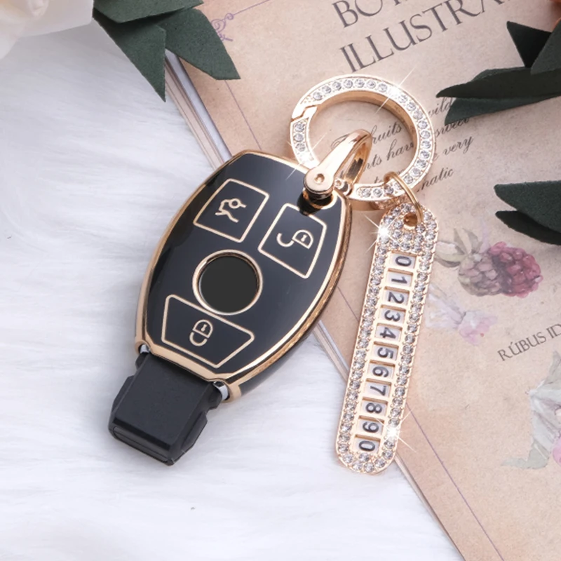 TPU Car Remote Key Case Cover Shell Fob For Mercedes Benz Class W204 W205 W212 W213 W176 W177 GLC CLA X167 A B C E S Keychain
TPU Car Remote Key Case Cover Shell Fob For Mercedes Benz Class W204 W205 W212 W213 W176 W177 GLC CLA X167 A B C E S Keychain