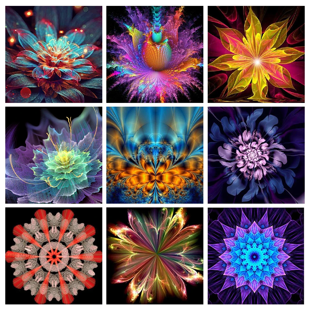 Fantasy Flower 5D Diamond Painting Kits Full Square/Round Diamond Mosaic Painting Rhinestone Embroidery Home Decor DIY
Fantasy Flower 5D Diamond Painting Kits Full Square/Round Diamond Mosaic Painting Rhinestone Embroidery Home Decor DIY