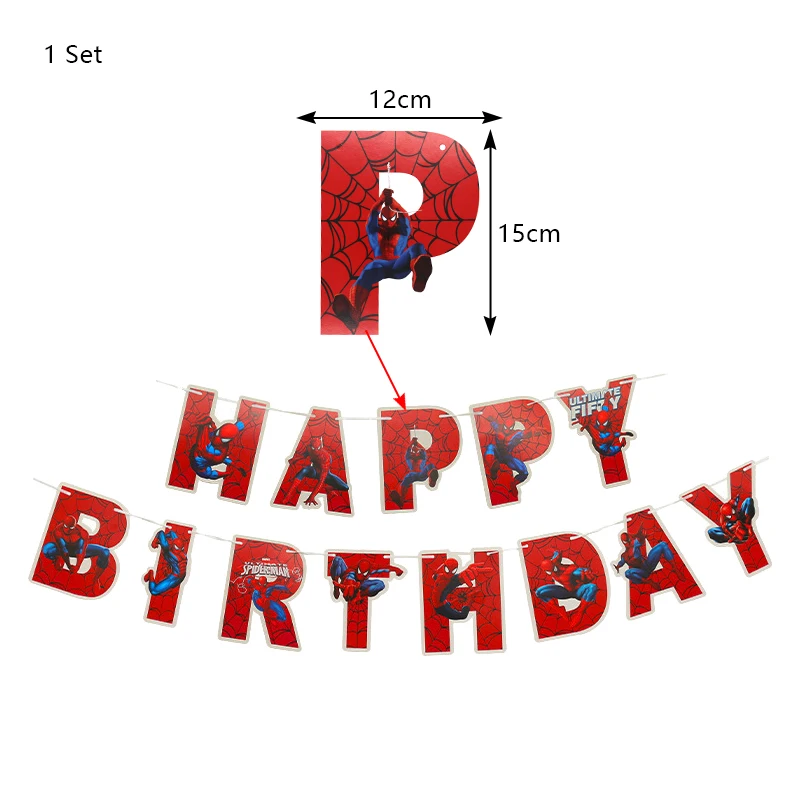 Воздушный шар с номером для дня рождения Человека-паука Disney
Воздушный шар с номером для дня рождения Человека-паука Disney