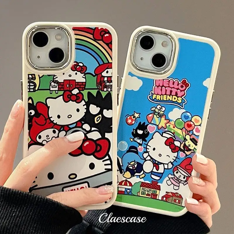 Kawaii Hello Kitty Sanrio Cinnamoroll Cute Phone Case Iphone13/12/11Promax Anti-Drop Protective Cover Girls Anime Gift Kids Toys
Kawaii Hello Kitty Sanrio Cinnamoroll Cute Phone Case Iphone13/12/11Promax Anti-Drop Protective Cover Girls Anime Gift Kids Toys
