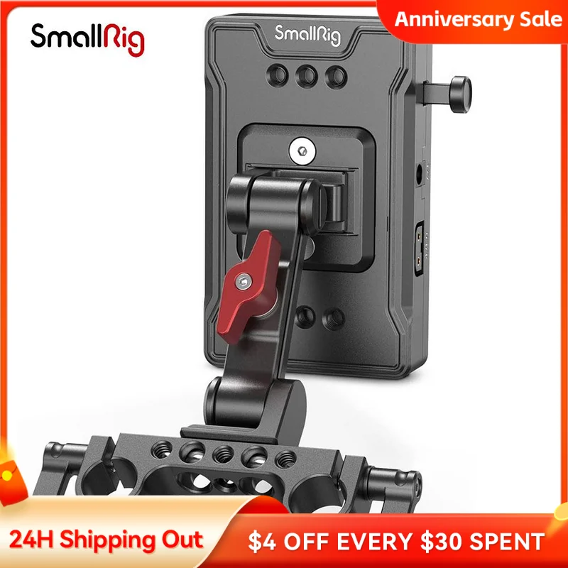 Плата адаптера аккумулятора SmallRig с удлинителем и V-образным креплением, сплиттер питания для Sony, аксессуары для DSLR-камер Canon 3499
Плата адаптера аккумулятора SmallRig с удлинителем и V-образным креплением, сплиттер питания для Sony, аксессуары для DSLR-камер Canon 3499