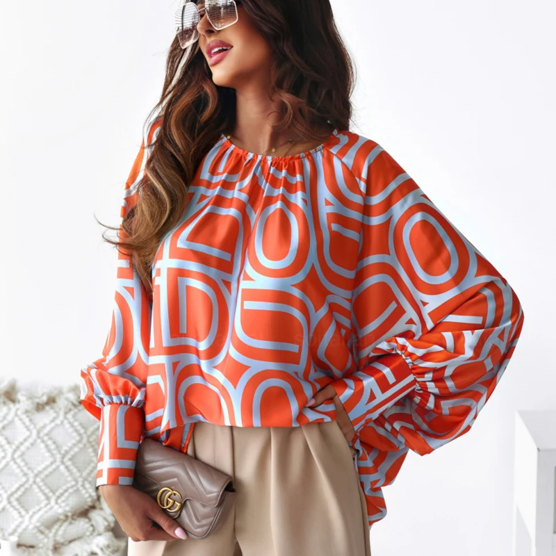 Flowy Print Shirt Tee For Women Summer New 2022 Vintage Elegant Office Lady Clothes Loose Pullover Chiffon Casual Tops For Woman
Flowy Print Shirt Tee For Women Summer New 2022 Vintage Elegant Office Lady Clothes Loose Pullover Chiffon Casual Tops For Woman