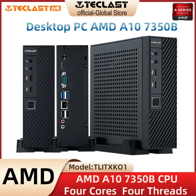 Teclast Мини-ПК AMD A10 7350B 8 Гб DDR4 SATA NVME 2280 256 ГБ SSD Windows 10 HDMI VGA изысканный Настольный игровой компьютер
Teclast Мини-ПК AMD A10 7350B 8 Гб DDR4 SATA NVME 2280 256 ГБ SSD Windows 10 HDMI VGA изысканный Настольный игровой компьютер