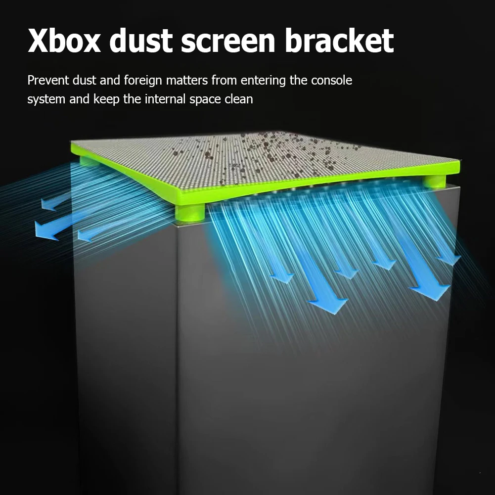 PVC+Adhesive Material Filter Bracket for Xbox Series X Console Host Cooling Bracket Gaming Accessories Non-slip Design
PVC+Adhesive Material Filter Bracket for Xbox Series X Console Host Cooling Bracket Gaming Accessories Non-slip Design