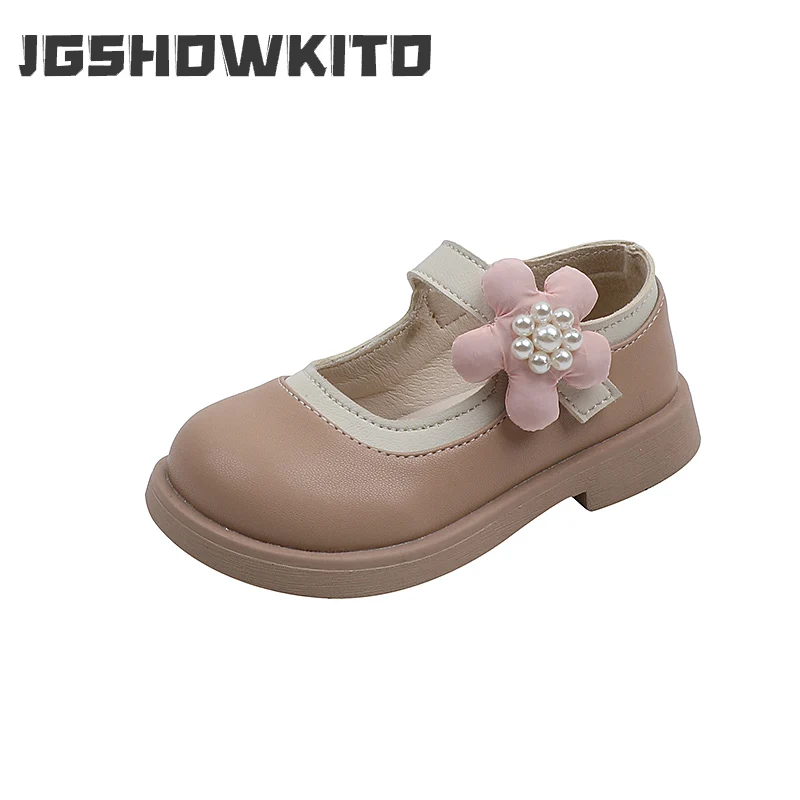 Retro Little Leather Shoes for Girls Children 2022 Spring New French Style Assorted Flower with Pearls Shallow Loafers Princess
Retro Little Leather Shoes for Girls Children 2022 Spring New French Style Assorted Flower with Pearls Shallow Loafers Princess