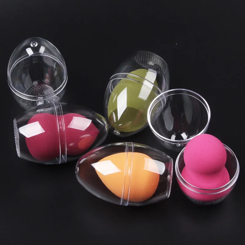Sponge Stand Storage Case Makeup Puff Holder Empty Cosmetic Egg Shaped Rack Transparent Puffs Drying Box Plastic
Sponge Stand Storage Case Makeup Puff Holder Empty Cosmetic Egg Shaped Rack Transparent Puffs Drying Box Plastic
