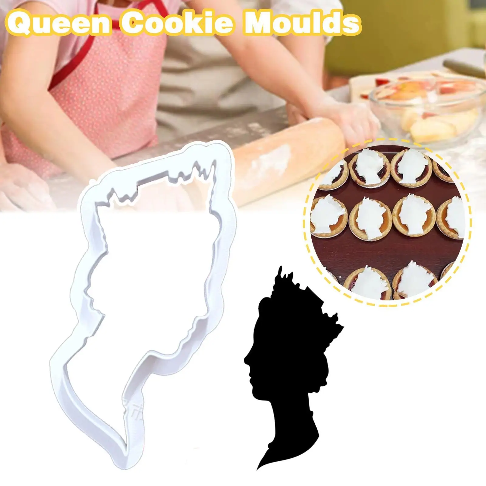 1pc Queen Elizabeth II Christmas Biscuit Cookie Cutter Baking Mould King Queen Party Dessert DIY Cake Baking Mould Tools
1pc Queen Elizabeth II Christmas Biscuit Cookie Cutter Baking Mould King Queen Party Dessert DIY Cake Baking Mould Tools