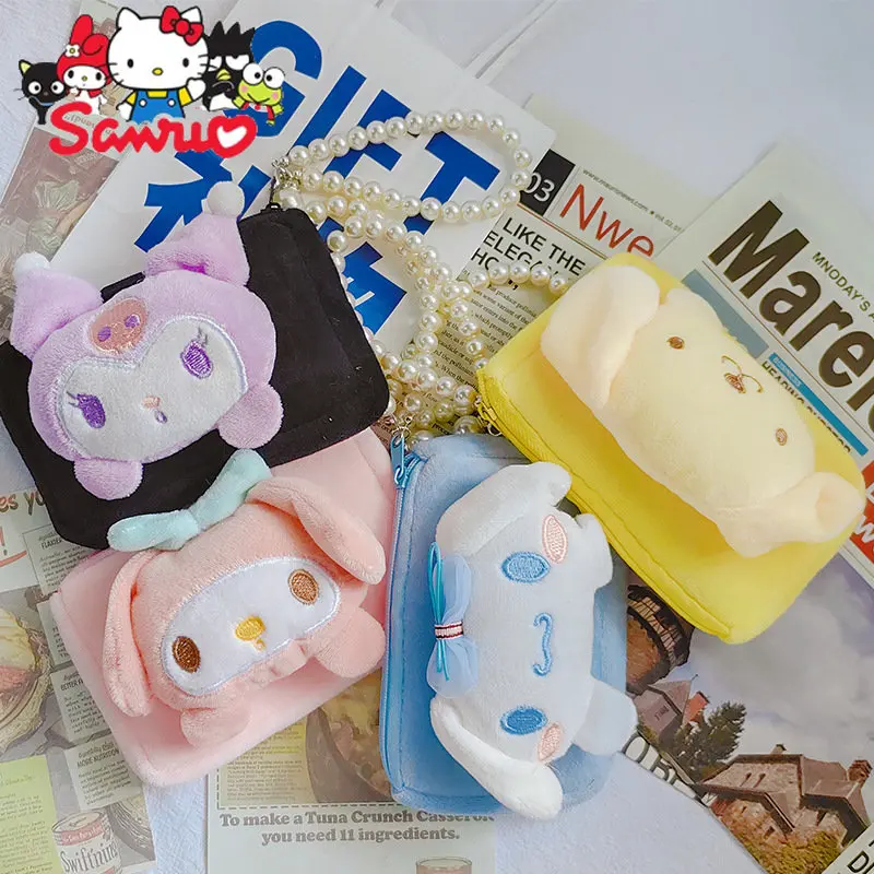 Cute Puppy Sanrio Melody Kuromi Hello Kitty Cinnamoroll Purse Lipstick Packet Data Cable Student Creative Coin Bag 11.5*8*1cm
Cute Puppy Sanrio Melody Kuromi Hello Kitty Cinnamoroll Purse Lipstick Packet Data Cable Student Creative Coin Bag 11.5*8*1cm