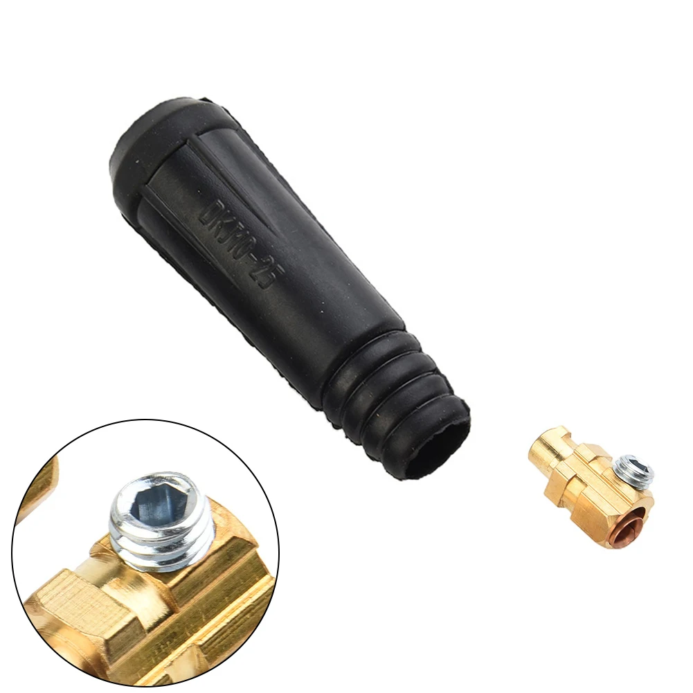 Connector Connector-Plug Soldering Tools 200Amp 2pcs/set Black DKJ10-25 Universal Welding Cable Board Connectors
Connector Connector-Plug Soldering Tools 200Amp 2pcs/set Black DKJ10-25 Universal Welding Cable Board Connectors