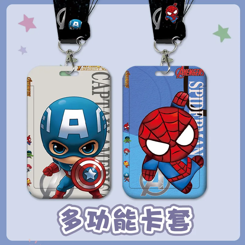 Marvel Spiderman Card Set Bus Card Student Pick-up Card Meal Card Access Control Card Set Badge Work Card with Lanyard
Marvel Spiderman Card Set Bus Card Student Pick-up Card Meal Card Access Control Card Set Badge Work Card with Lanyard
