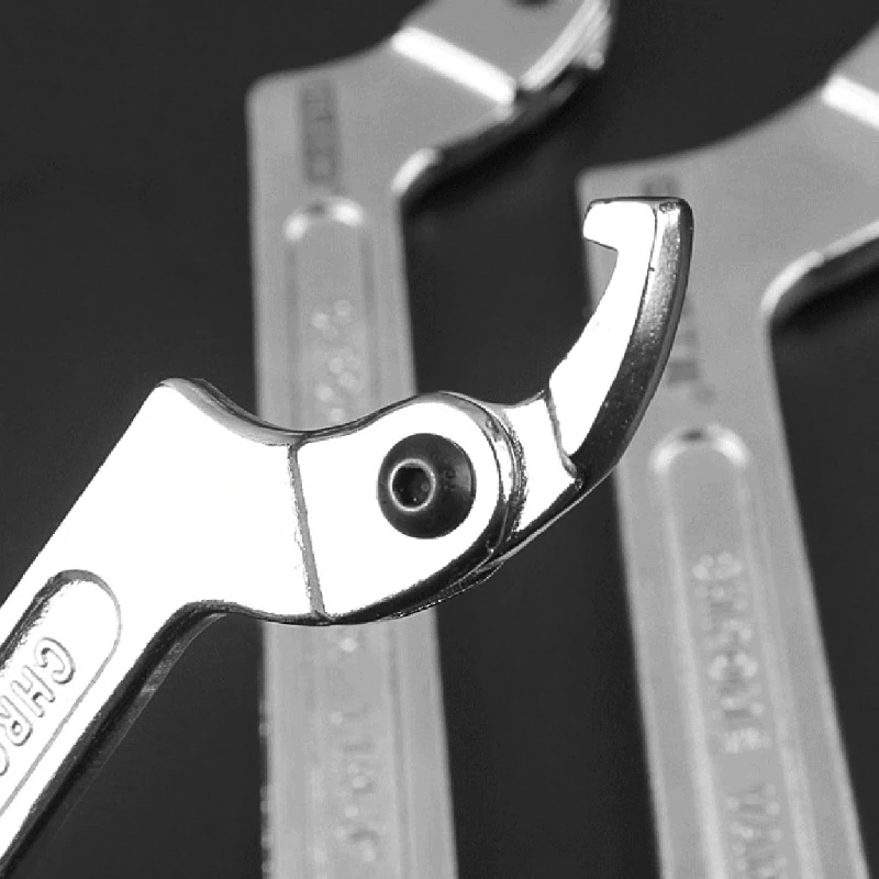 Square & Round Head Spanner Hook Wrench Tool Ch rome Vanadium Adjustable 4 1/2"-6 11/16" Hand Tool Durable
Square & Round Head Spanner Hook Wrench Tool Ch rome Vanadium Adjustable 4 1/2"-6 11/16" Hand Tool Durable