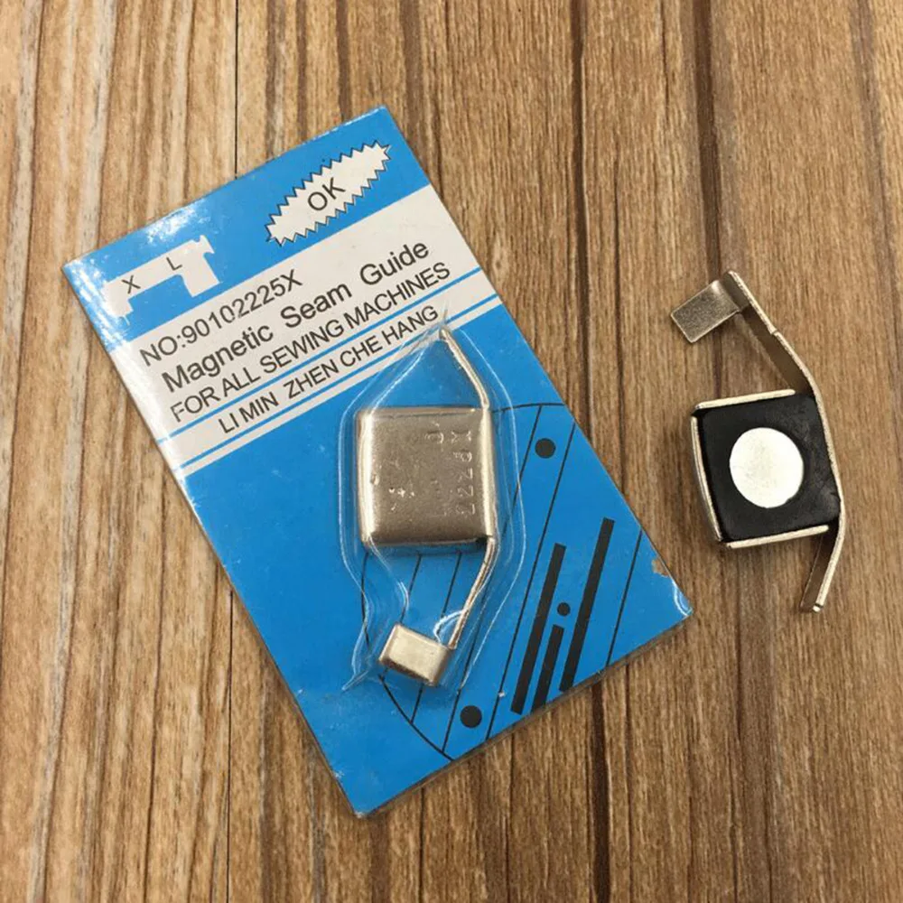 Metal Magnetic Seam Guide Domestic Industrial Sewing Machine Foot For Brother Singer Sewing Machine Accessories
Metal Magnetic Seam Guide Domestic Industrial Sewing Machine Foot For Brother Singer Sewing Machine Accessories