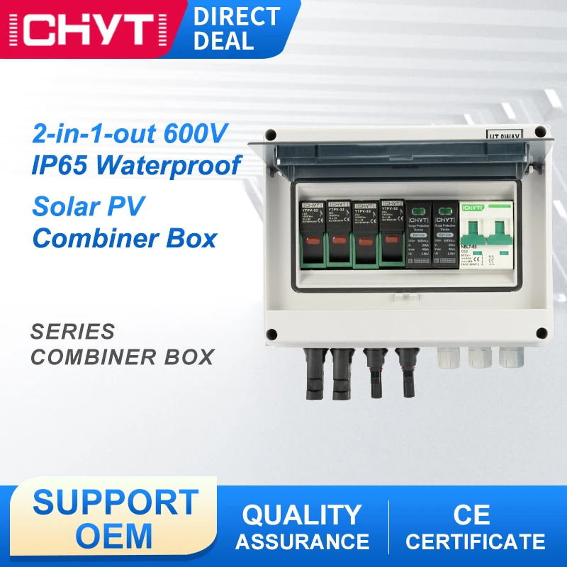 2-in-1-out 600V 8WAY IP65 Waterproof PC Electrical Surface Mounted Solar PV Surge Protection DC Distribution Box Combiner Box
2-in-1-out 600V 8WAY IP65 Waterproof PC Electrical Surface Mounted Solar PV Surge Protection DC Distribution Box Combiner Box