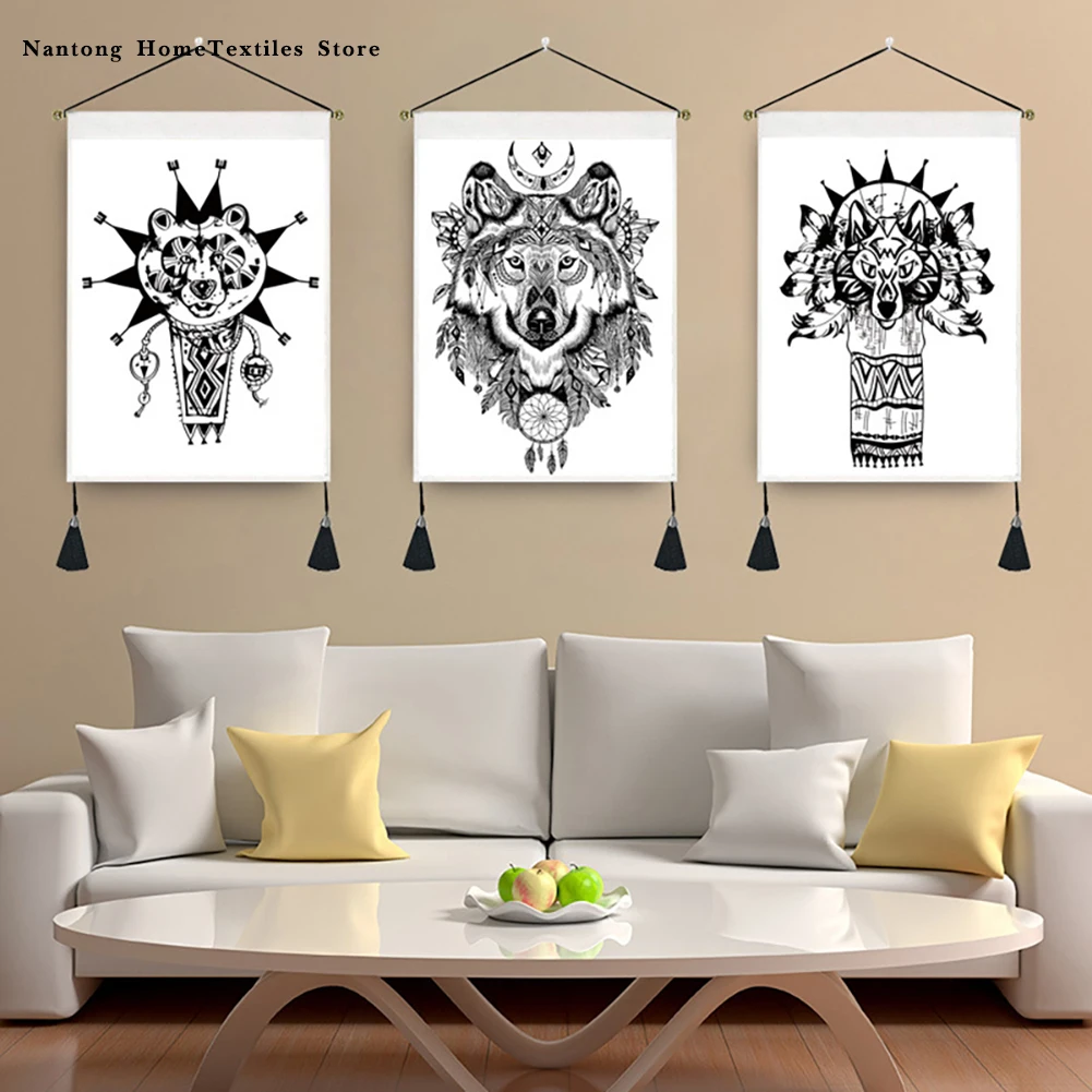 Boho Animal Tapestry Wall Hanging Psychedelic Small Wall Tapestry Wall Art Tassel Tapestries Home Decorations for Bedroom Dorm
Boho Animal Tapestry Wall Hanging Psychedelic Small Wall Tapestry Wall Art Tassel Tapestries Home Decorations for Bedroom Dorm