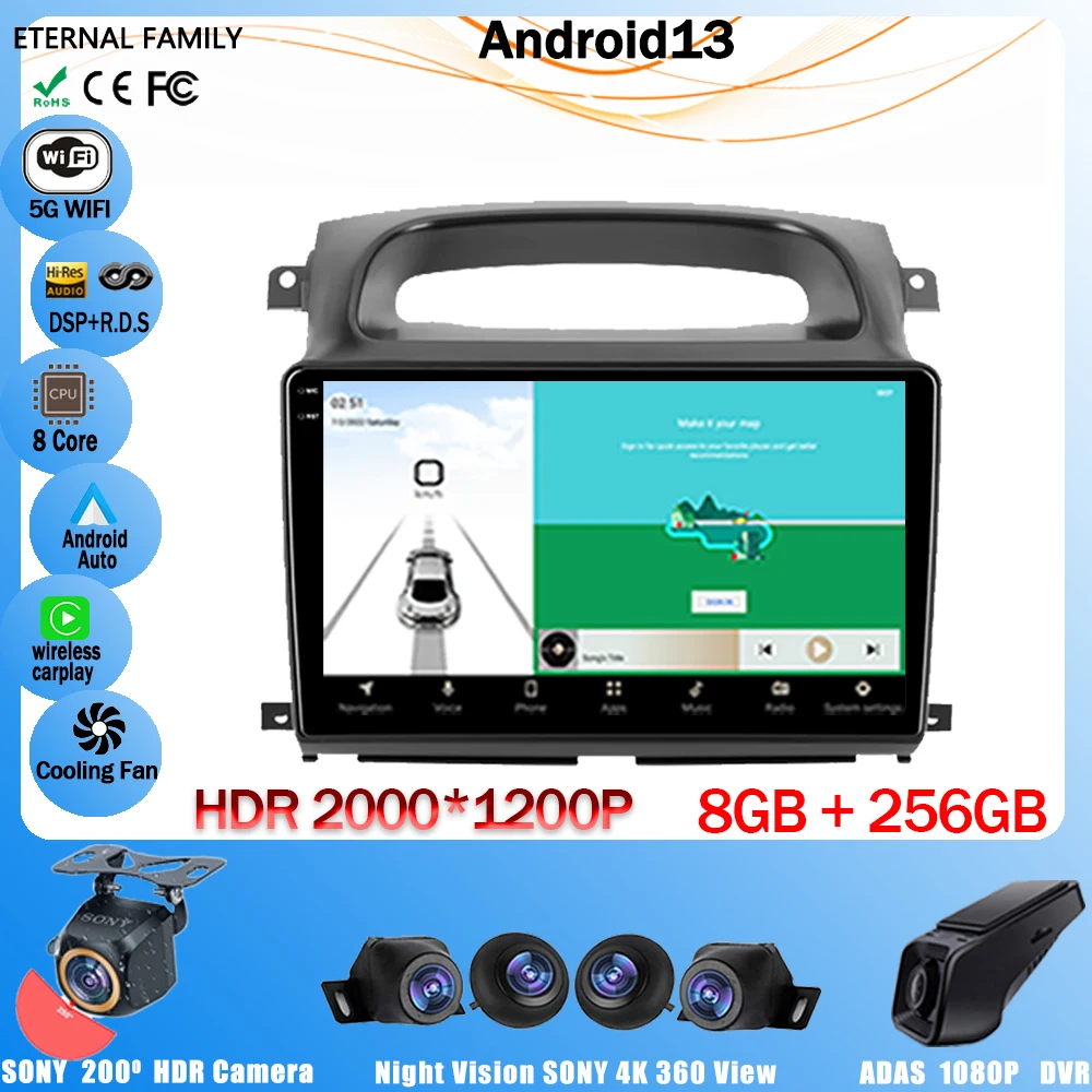 7862 CPU Car Android 13 For Foton View 2009 - 2012 Auto Radio Stereo Head Unit multimedia player navigation stereo GPS No 2Din
7862 CPU Car Android 13 For Foton View 2009 - 2012 Auto Radio Stereo Head Unit multimedia player navigation stereo GPS No 2Din