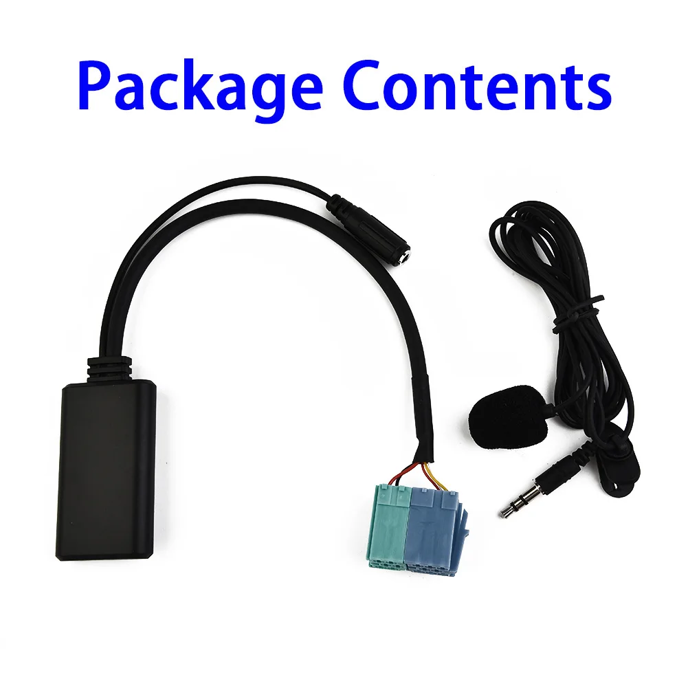 Durable Practical AUX Receiver Adapter Cable Audio For Porsche Module &1x Microphone Bluetooth For Becker Radio
Durable Practical AUX Receiver Adapter Cable Audio For Porsche Module &1x Microphone Bluetooth For Becker Radio