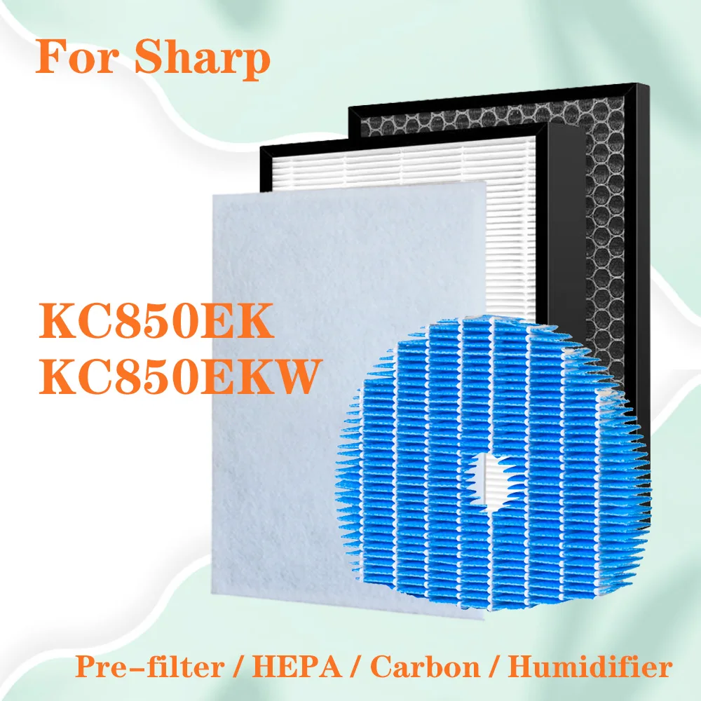 Для очиститель воздуха Sharp KC850EK KC850EKW сменный HEPA-фильтр и дезодорирующий