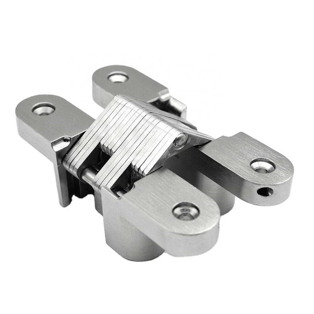 2Pcs Cross Hinges 180 Degree Invisible Folding Door Concealed Cross Hinges With Screw For Folding Door Wooden Door Hinges
2Pcs Cross Hinges 180 Degree Invisible Folding Door Concealed Cross Hinges With Screw For Folding Door Wooden Door Hinges