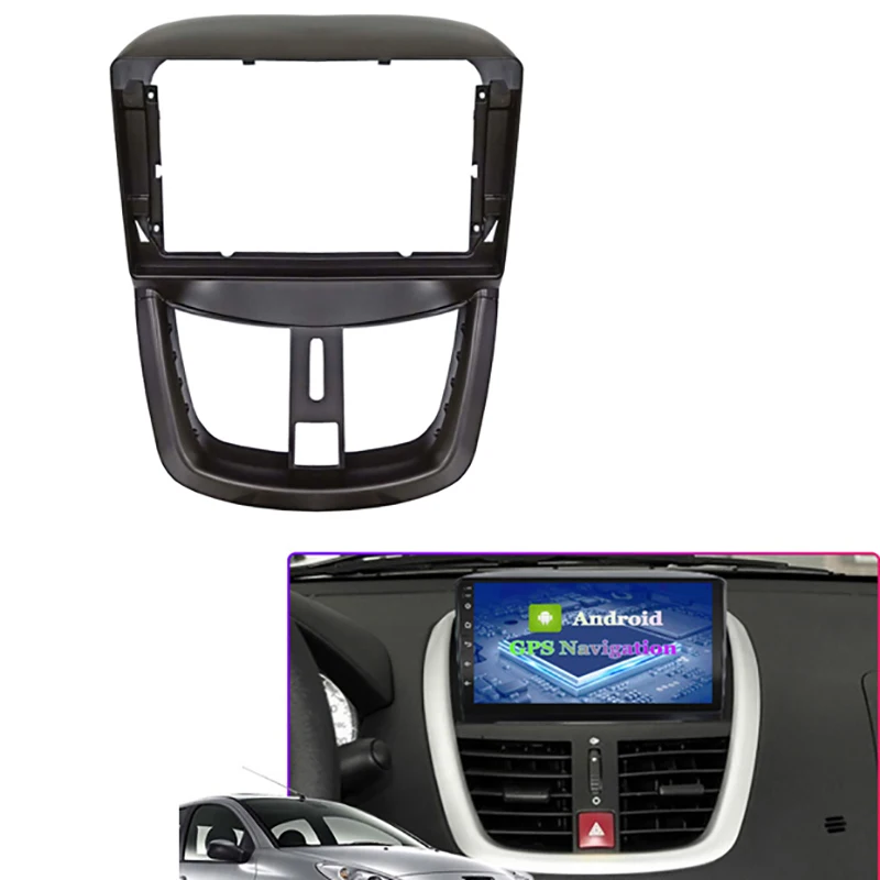 9 Inch Car Fascia Audio Fitting Adaptor Navigation Panel Kits Car DVD Frame Dashboard for PEUGEOT 207 2002-2010
9 Inch Car Fascia Audio Fitting Adaptor Navigation Panel Kits Car DVD Frame Dashboard for PEUGEOT 207 2002-2010