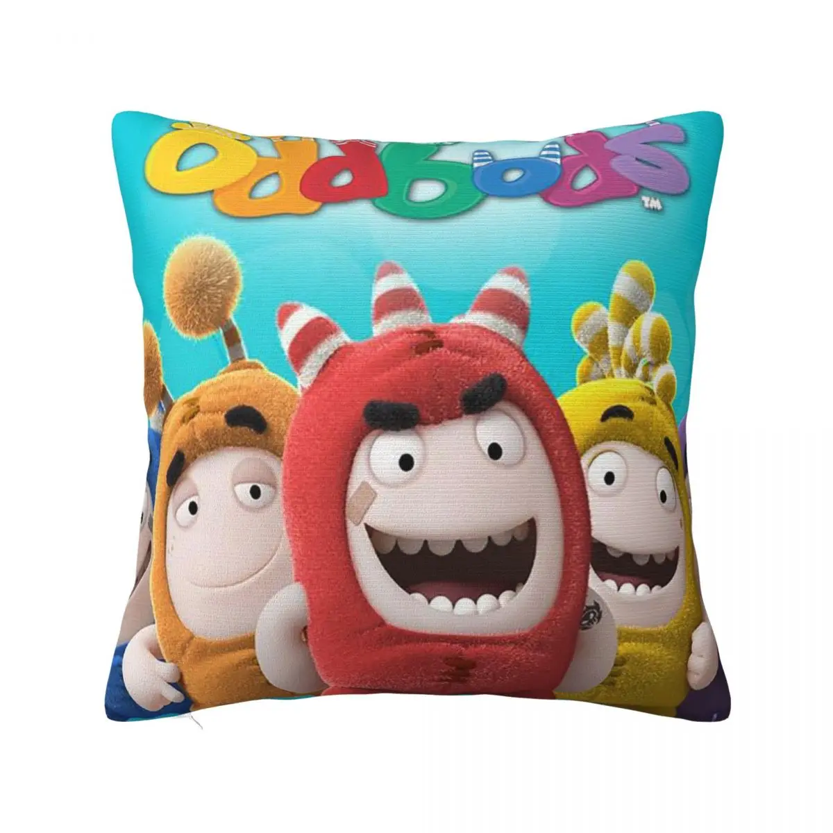 Oddbods TV Animation Pillowcase Printing Fabric Cushion Cover Decoration Cartoon Cute kids Pillow Case Cover Home Square 18" 
Oddbods TV Animation Pillowcase Printing Fabric Cushion Cover Decoration Cartoon Cute kids Pillow Case Cover Home Square 18"