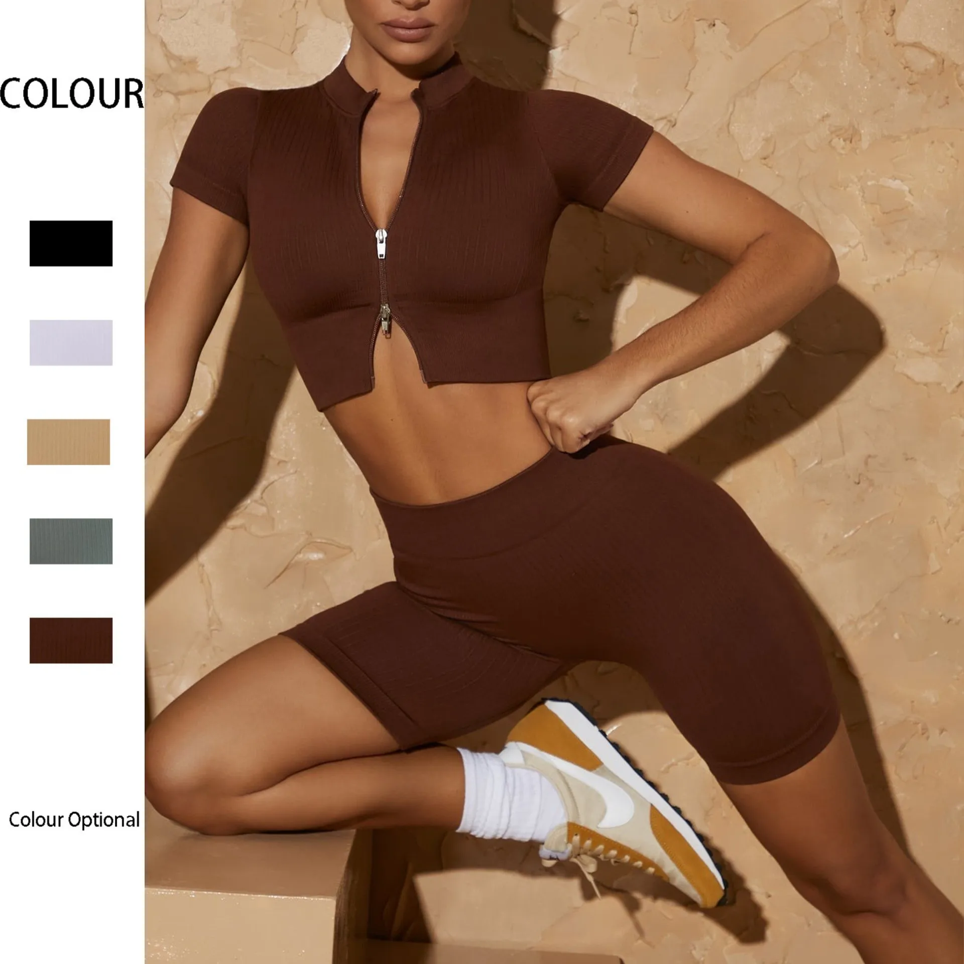 Спортивная одежда Ropa Deportiva, спортивный комплект для йоги, спортивный бюстгальтер, Леггинсы пуш-ап, женские комплекты для тренировок
Спортивная одежда Ropa Deportiva, спортивный комплект для йоги, спортивный бюстгальтер, Леггинсы пуш-ап, женские комплекты для тренировок