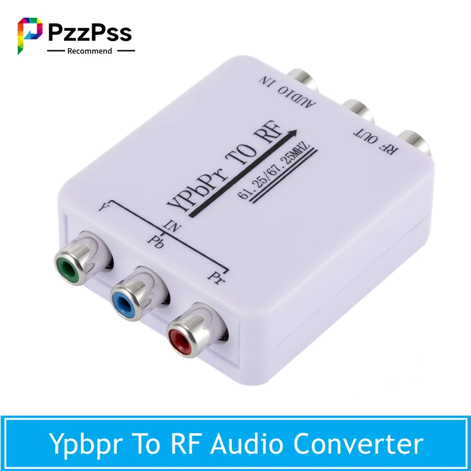 

Decoder Converter Ypbpr Audio Signal To Rf Radio Frequency Single Wire Transmission Analog Tuner Receiving Decoding Audio Cable