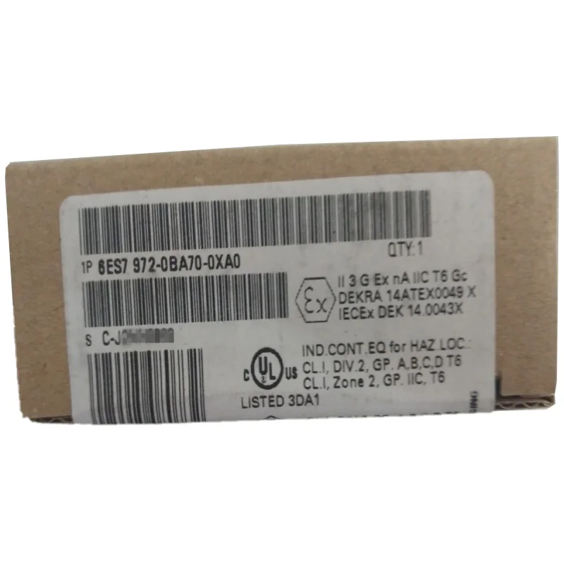 New Original In BOX 6ES7 972-0BA70-0XA0 6ES7972-0BA70-0XA0 {Warehouse stock} 1 Year Warranty Shipment within 24 hours
New Original In BOX 6ES7 972-0BA70-0XA0 6ES7972-0BA70-0XA0 {Warehouse stock} 1 Year Warranty Shipment within 24 hours