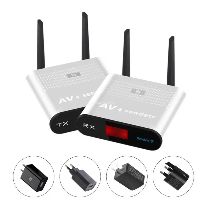 

WR380 Transmitter And Receiver 100M 2.4Ghz Wireless for Multiple Receiver Dropship