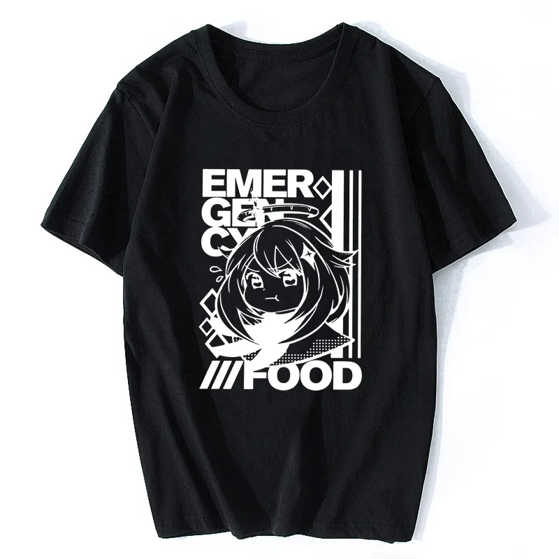 Genshin Impact Emergency Food Paimon Classic Tshirt O-Neck Popular T Shirt Cotton Tees Streetwear Oversize 
Genshin Impact Emergency Food Paimon Classic Tshirt O-Neck Popular T Shirt Cotton Tees Streetwear Oversize