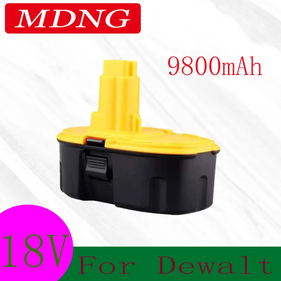 Original 18V 9800mAh Ni-MH Power Tool for Dewalt DC9096 DE9039 DE9095 DW9098 DE9503 DW9096 Replacement Battery L30
Original 18V 9800mAh Ni-MH Power Tool for Dewalt DC9096 DE9039 DE9095 DW9098 DE9503 DW9096 Replacement Battery L30