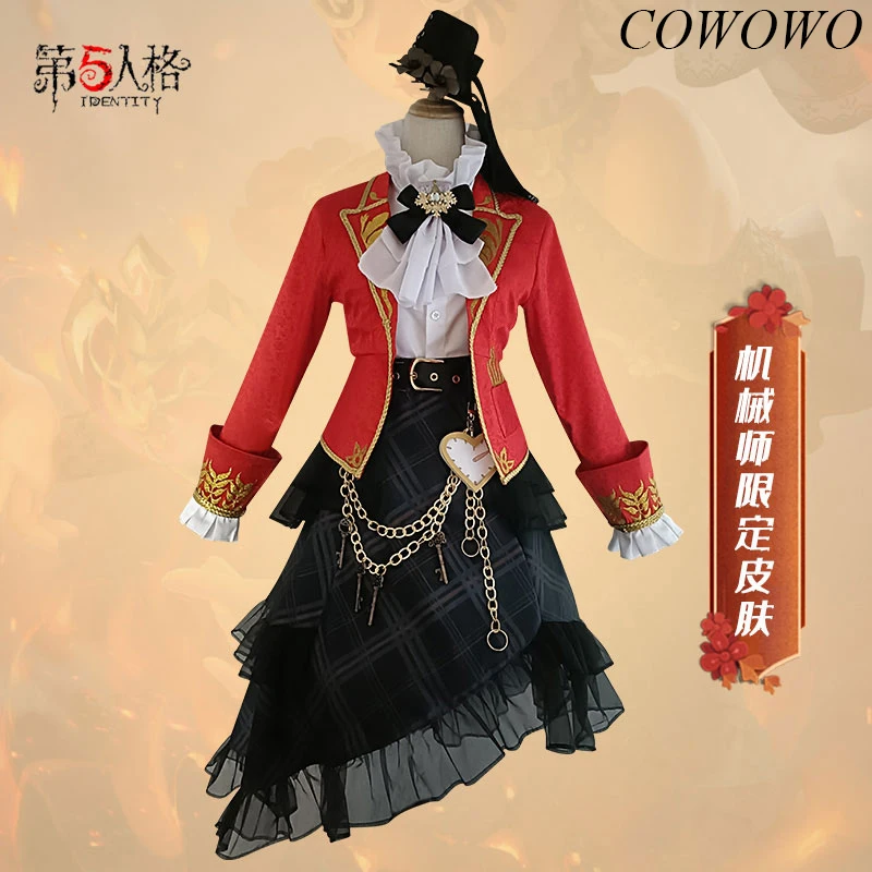 COWOWO Anime! Identity V Tracy Reznik 4th Anniversary Heart Lock Game Suit Uniform Cosplay Costume Party Role Play Outfit Women
COWOWO Anime! Identity V Tracy Reznik 4th Anniversary Heart Lock Game Suit Uniform Cosplay Costume Party Role Play Outfit Women
