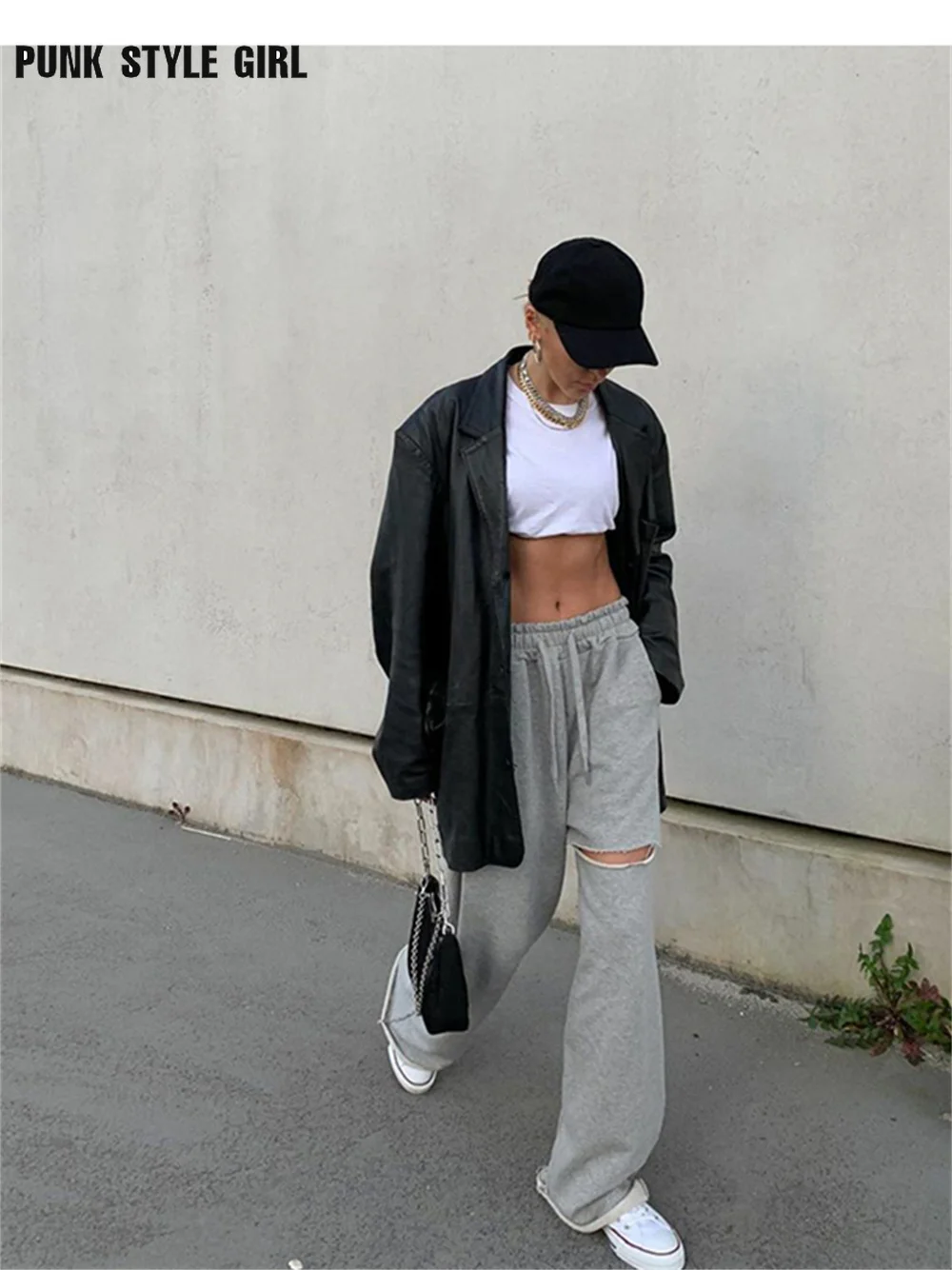 2022 Baggy Wide Leg Pants Women Joggers Hole High Waist Casual Streetwear Trousers Loose Hip Hop Jogging Sweatpants Harajuku
2022 Baggy Wide Leg Pants Women Joggers Hole High Waist Casual Streetwear Trousers Loose Hip Hop Jogging Sweatpants Harajuku