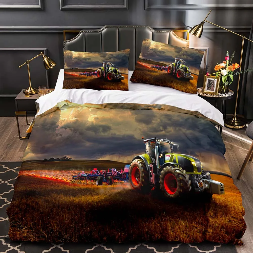Comforter Cover for Kids Heavy Machinery Vehicles Duvet Cover Boys Tractor Printed Bedding Set Men Construction Cars Pattern
Comforter Cover for Kids Heavy Machinery Vehicles Duvet Cover Boys Tractor Printed Bedding Set Men Construction Cars Pattern
