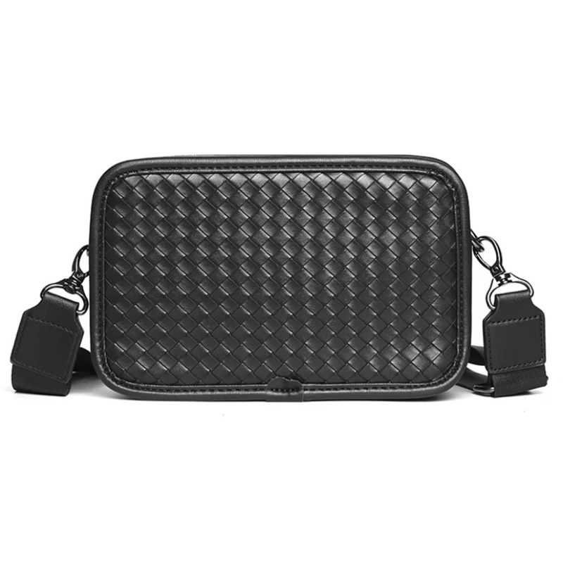 Men's Casual Shoulder Bags Retro Braid Messenger Bag PU Leather Crossbody Bags Japanese Tooling Minimalist Shoulder Bags for Men
Men's Casual Shoulder Bags Retro Braid Messenger Bag PU Leather Crossbody Bags Japanese Tooling Minimalist Shoulder Bags for Men