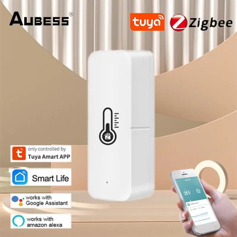 Датчик температуры и влажности Aubess Tuya ZigBee, умный гигрометр для дома, работает с Google Assistant
Датчик температуры и влажности Aubess Tuya ZigBee, умный гигрометр для дома, работает с Google Assistant