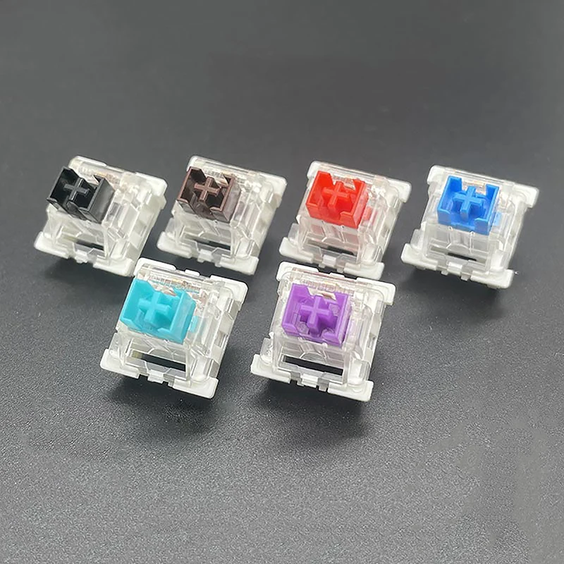 10PCS Dustproof Switch For Mechanical Gamer Keyboard Axis Blue Red Brown RGB 3pin Linear Clicky Tactile MX Switches Game Axis
10PCS Dustproof Switch For Mechanical Gamer Keyboard Axis Blue Red Brown RGB 3pin Linear Clicky Tactile MX Switches Game Axis