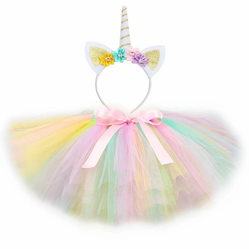 Пастельная юбка-пачка с единорогом, детская юбка-пачка для девочек, детская балетная юбка, детский костюм единорога 
Пастельная юбка-пачка с единорогом, детская юбка-пачка для девочек, детская балетная юбка, детский костюм единорога