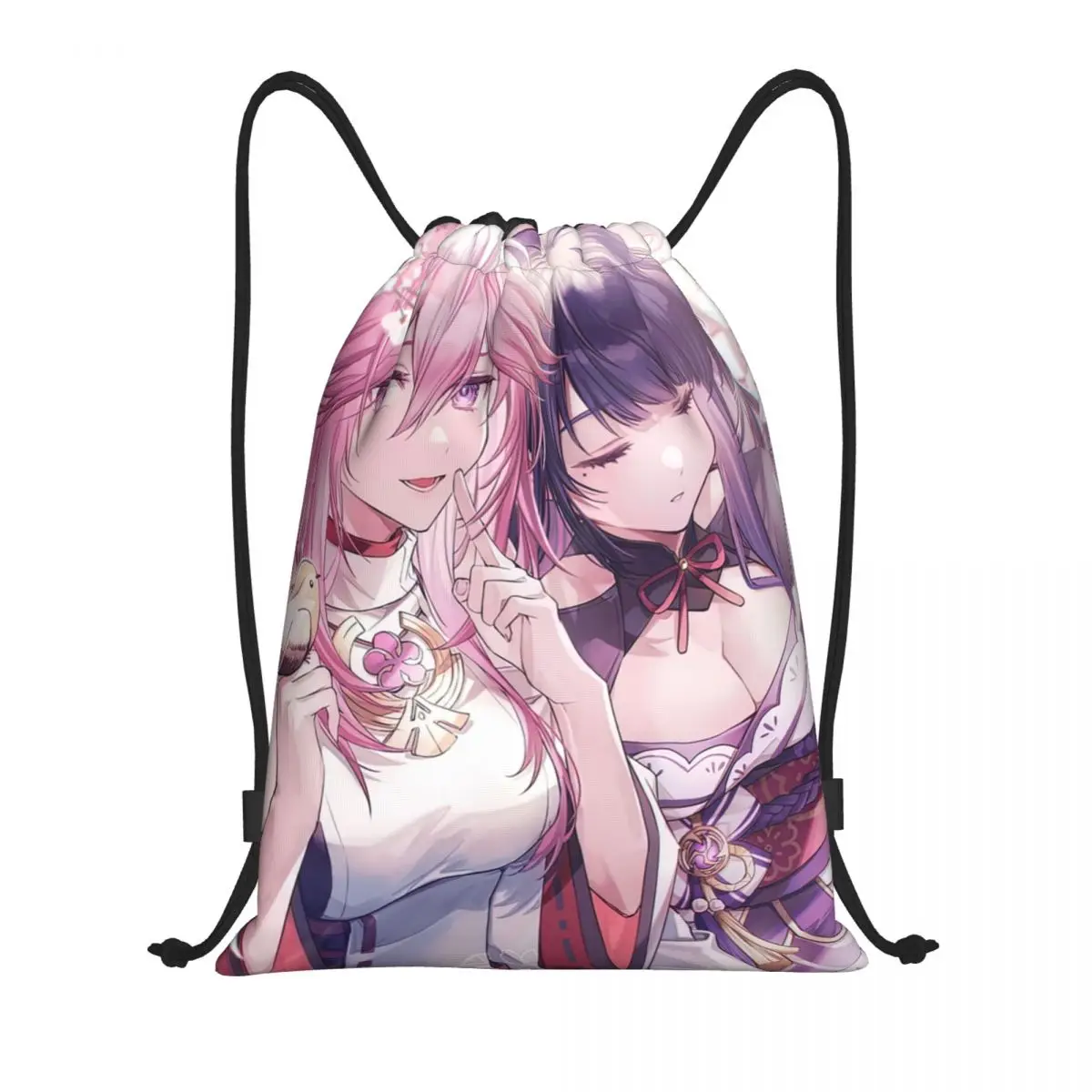 Yae Miko Raiden Shogun Genshin Impact Drawstring Backpack Sports Gym Bag for Women Men Shopping Sackpack
Yae Miko Raiden Shogun Genshin Impact Drawstring Backpack Sports Gym Bag for Women Men Shopping Sackpack